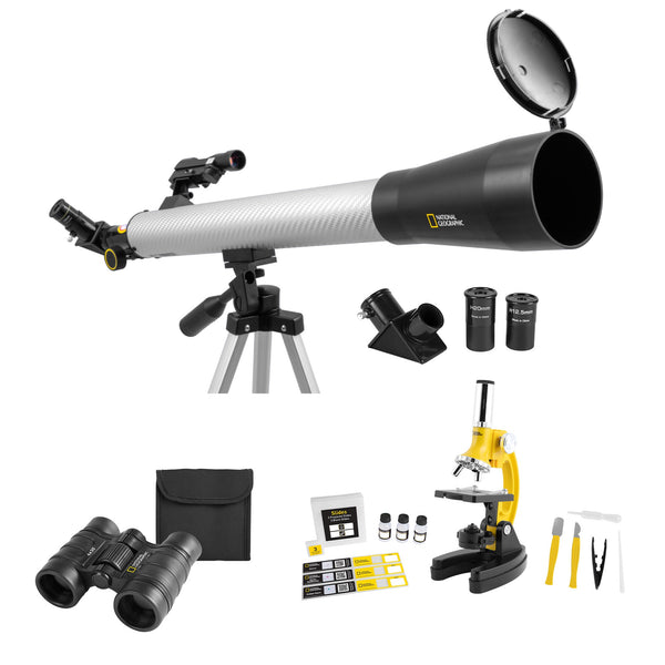 National Geographic Deluxe Adventure Telescope and Microscope Kit