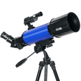 Explore One CF400 70mm Blue Carbon Fiber Tabletop Telescope Kit