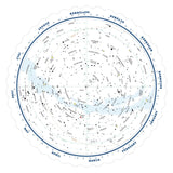 Explore Scientific Tirion Double-Sided Multi-Latitude Planisphere